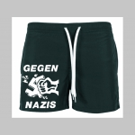 Gegen Nazis - plavky s motívom - plavkové pánske kraťasy s pohodlnou gumou v páse a šnúrkou na dotiahnutie vhodné aj ako klasické kraťasy na voľný čas Gegen Nazis - plavky s motívom - plavkové pánske kraťasy s pohodlnou gumou v páse a šnúrkou na dotiahnutie vhodné aj ako klasické kraťasy na voľný čas